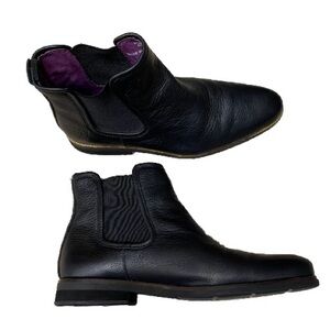 Blackstone Chelsea boots men's size 8-8.5 ( EU 41) black leather slip on
